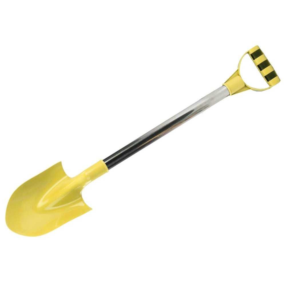 Sand Shovel Aluminum Handle Pastel Yellow 60cm