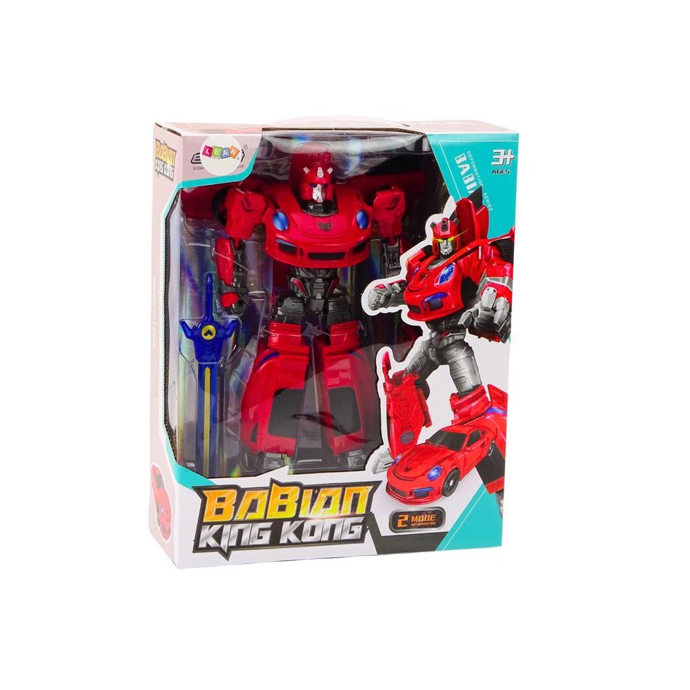 "Auto-Robot 2in1 Transformation Sporty Red