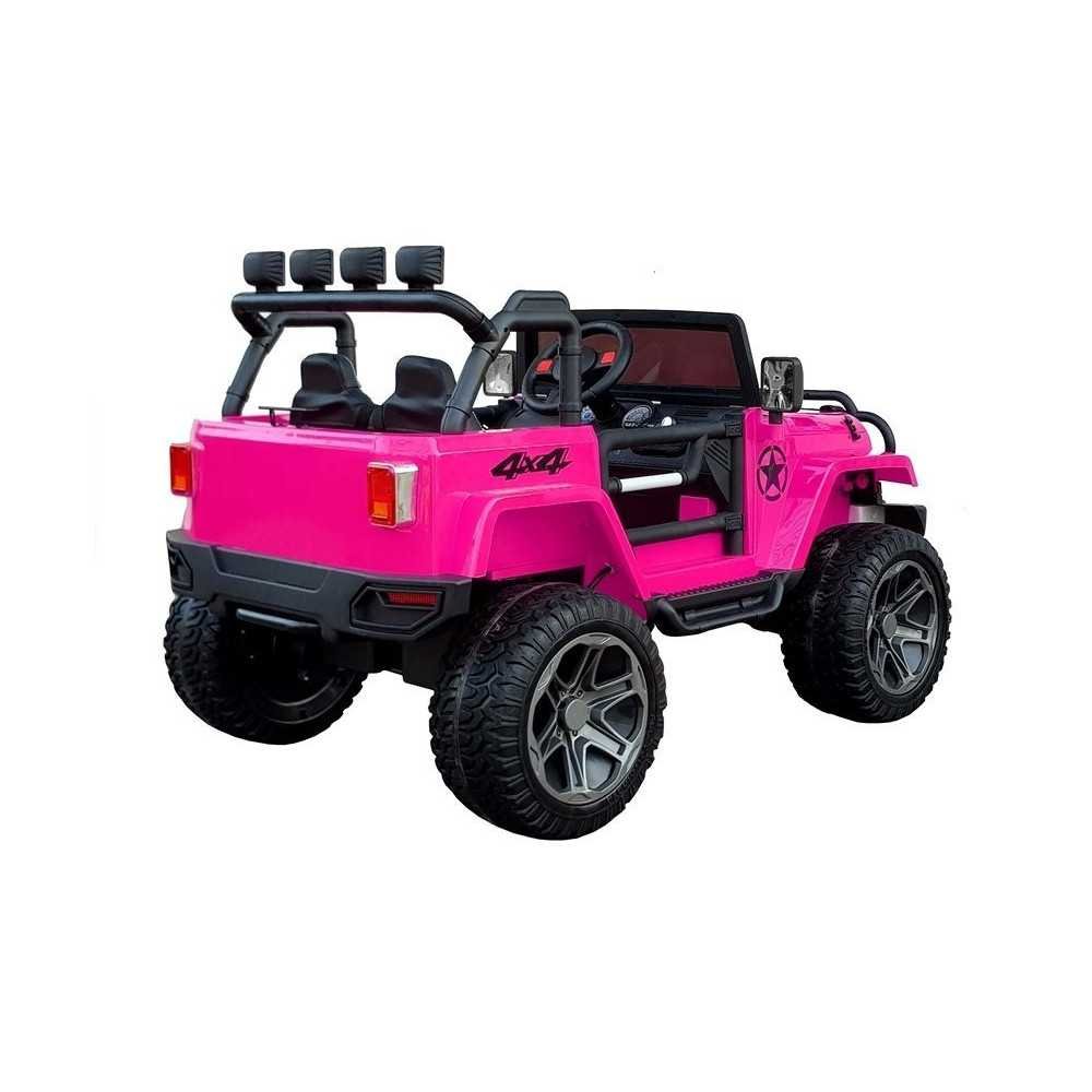 Elektromobilis Jeep WXE-1688 STRONG, 4x4, Pink-Elektromobiliai vaikams, Visureigiai-e-vaikas