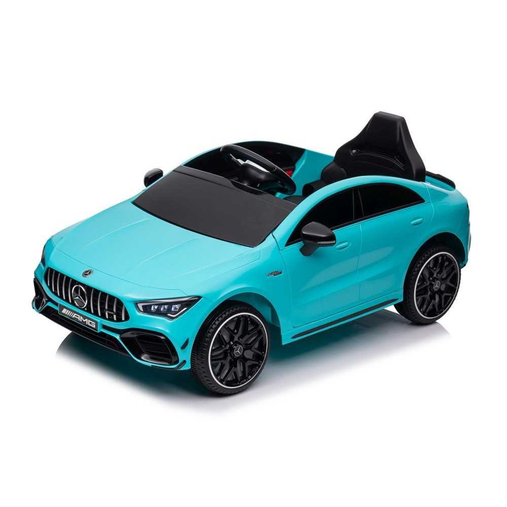 Elektromobilis Mercedes CLA 45s AMG, 4x4, Turquoise-Elektromobiliai vaikams, Mašinos-e-vaikas