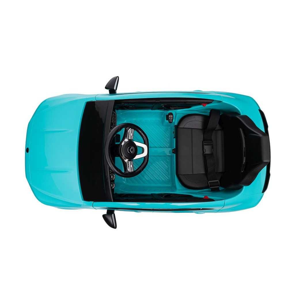 Elektromobilis Mercedes CLA 45s AMG, 4x4, Turquoise-Elektromobiliai vaikams, Mašinos-e-vaikas