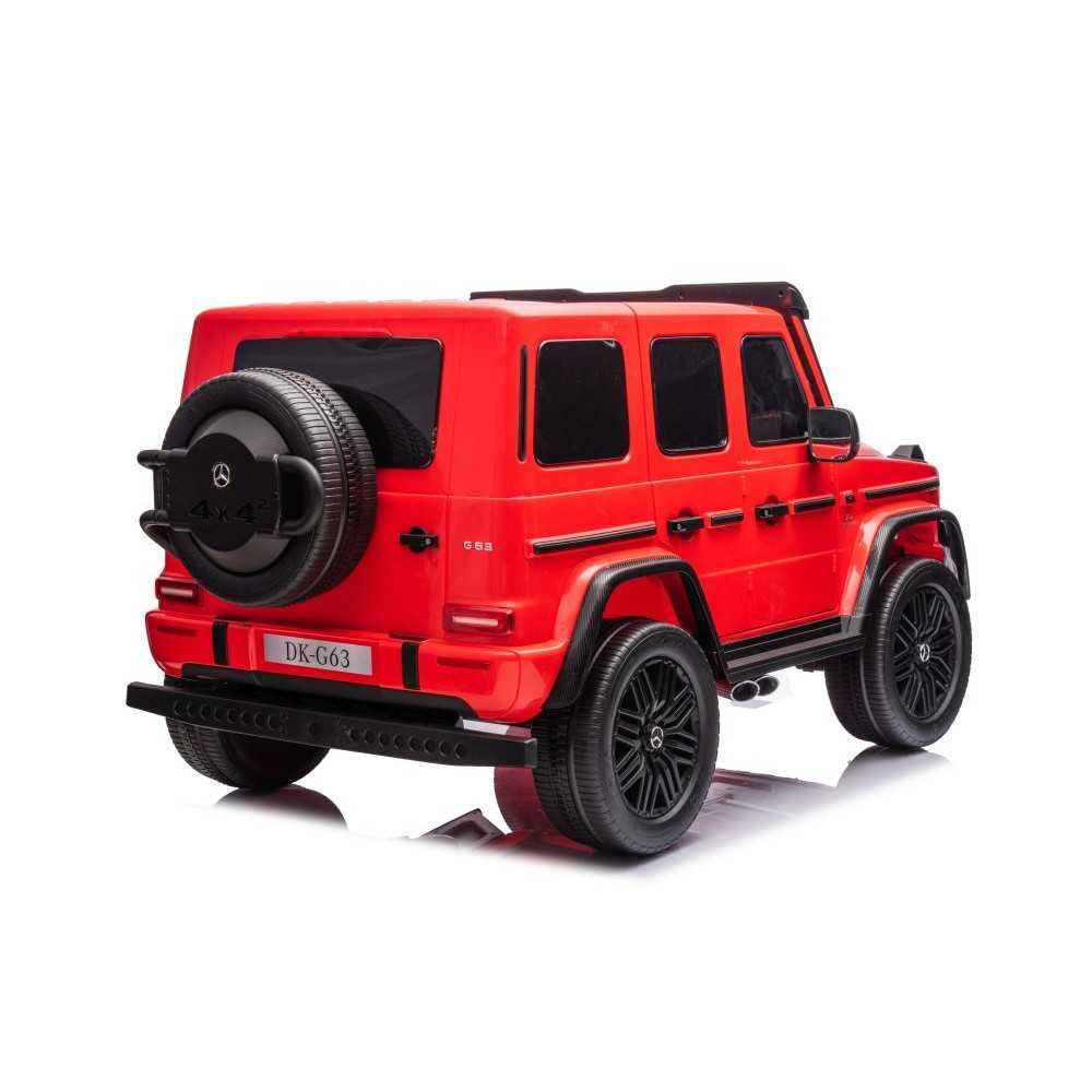 Elektromobilis Mercedes G63 XXL, Red-Elektromobiliai vaikams, Visureigiai-e-vaikas