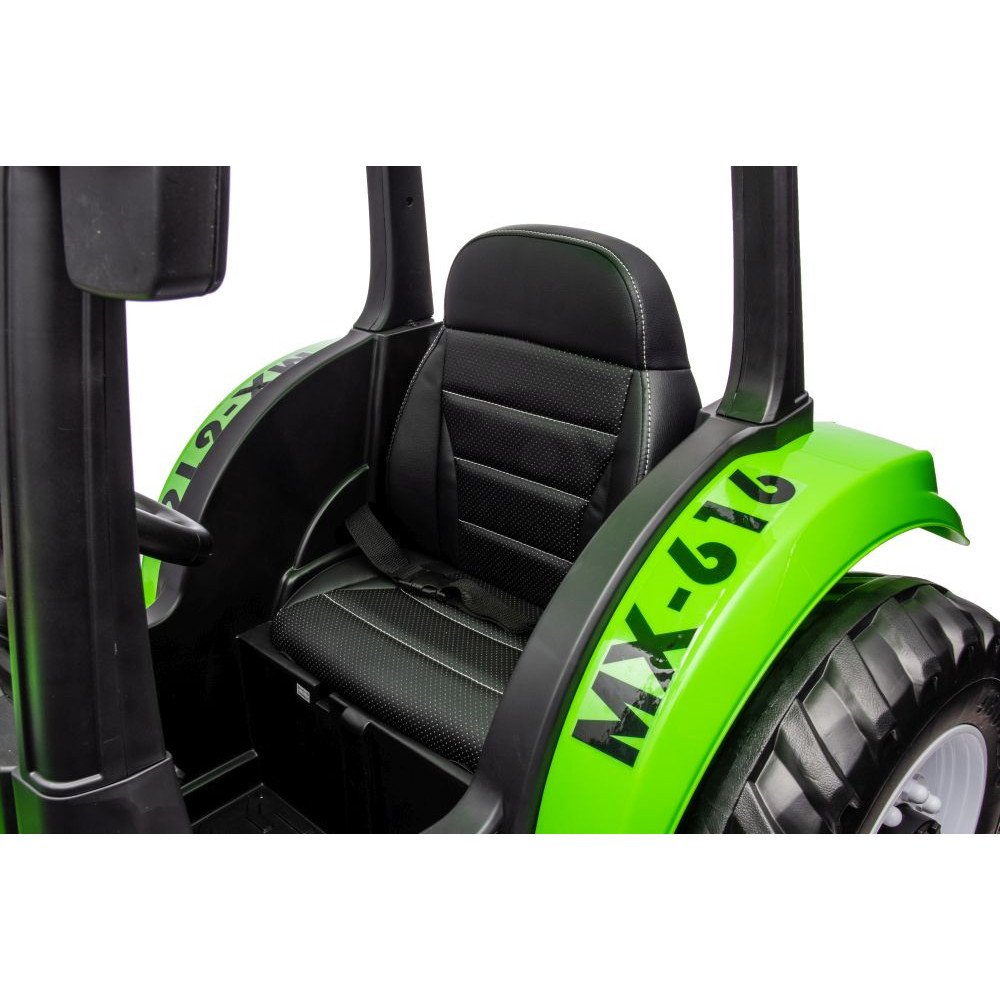 Akumuliatorinis traktorius A011 24V žalias-Elektromobiliai vaikams, Traktoriai-e-vaikas