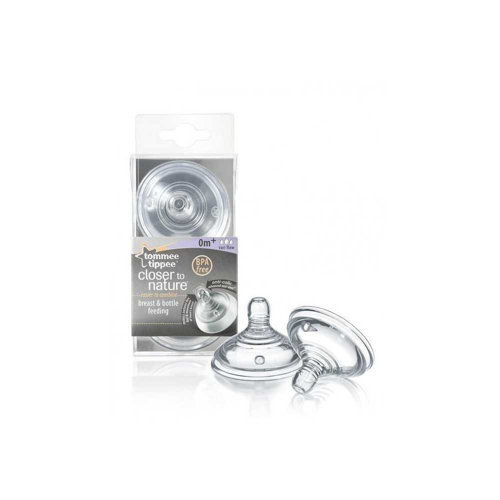 221407 Tommee Tippee Silikoninis spenelis 0 + MULTI-FLOWER-Maitinimui, Buteliukai ir žindukai-e-vaikas