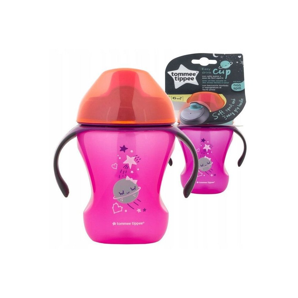 471093 Puodelis GIRL 230ML Tommee Tippee-Maitinimui, Indai, įrankiai, gertuvės, Puodeliai, gertuvės-e-vaikas