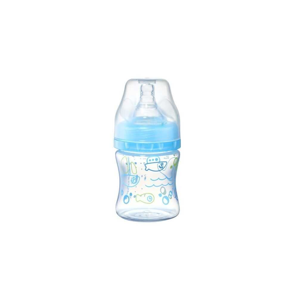 Buteliukas BabyOno A/COL 120ml 402/03, mėlynas-Maitinimui, Buteliukai ir žindukai-e-vaikas