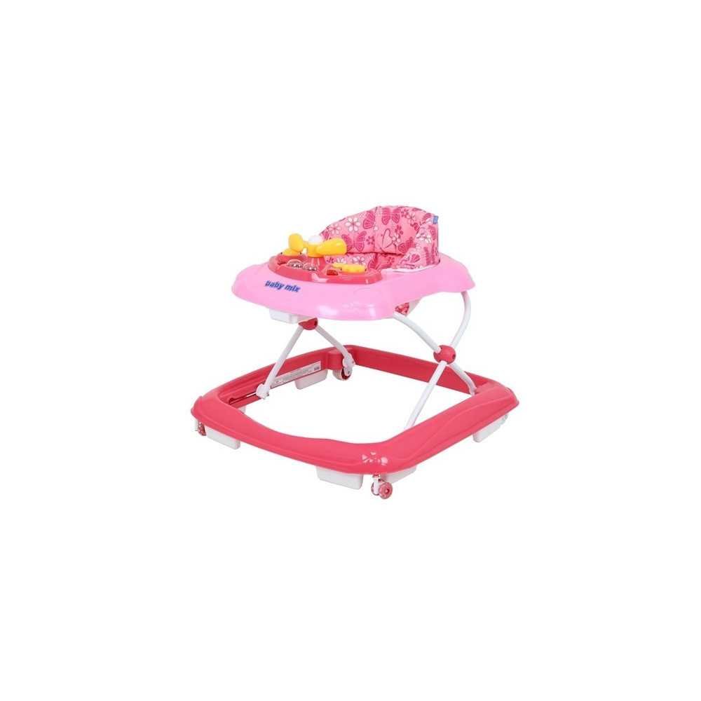 Kūdikių vaikštynė Baby Mix 43567J-888ES, Pink-Judėjimui, Vaikštynės-e-vaikas