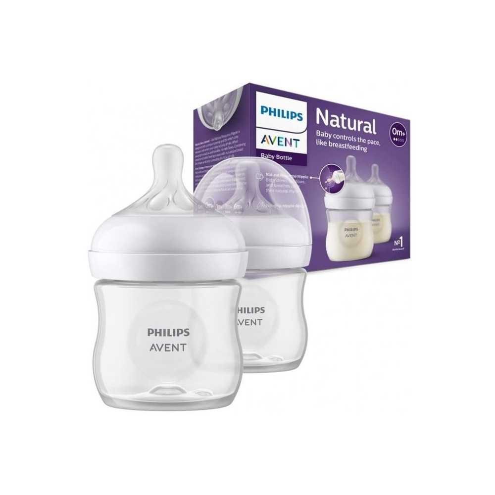 Buteliukų rinkinys Philips Avent Natural Response SCY900/02, 0+ mėn, 125 ml-Maitinimui, Buteliukai ir žindukai-e-vaikas