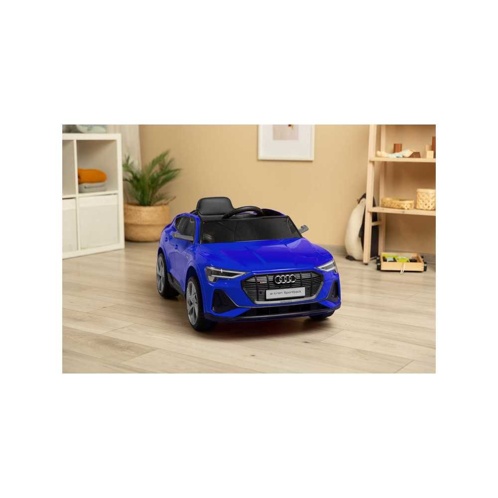 Elektromobilis Audi E-tron Sportback, Blue-Elektromobiliai vaikams, Mašinos-e-vaikas