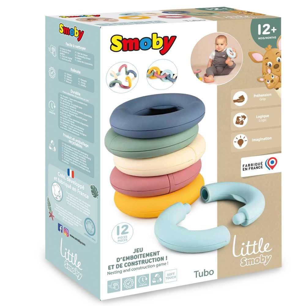 Smoby Little Circles edukacinės dėlionės vaikams 12 dalių-Žaislai, Kūdikiams, Žaislai mažyliams (iki 4 m.