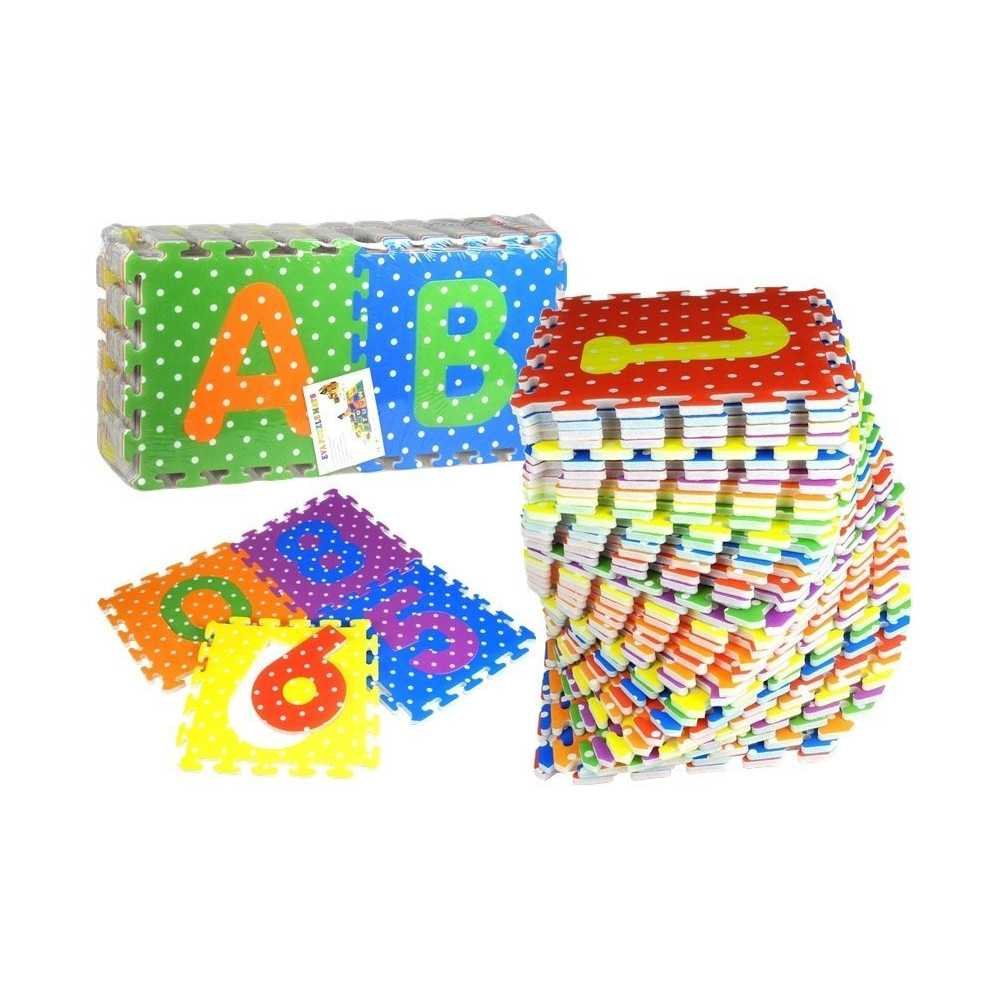 Children Playmat Foam Puzzles Alphabet & Numbers