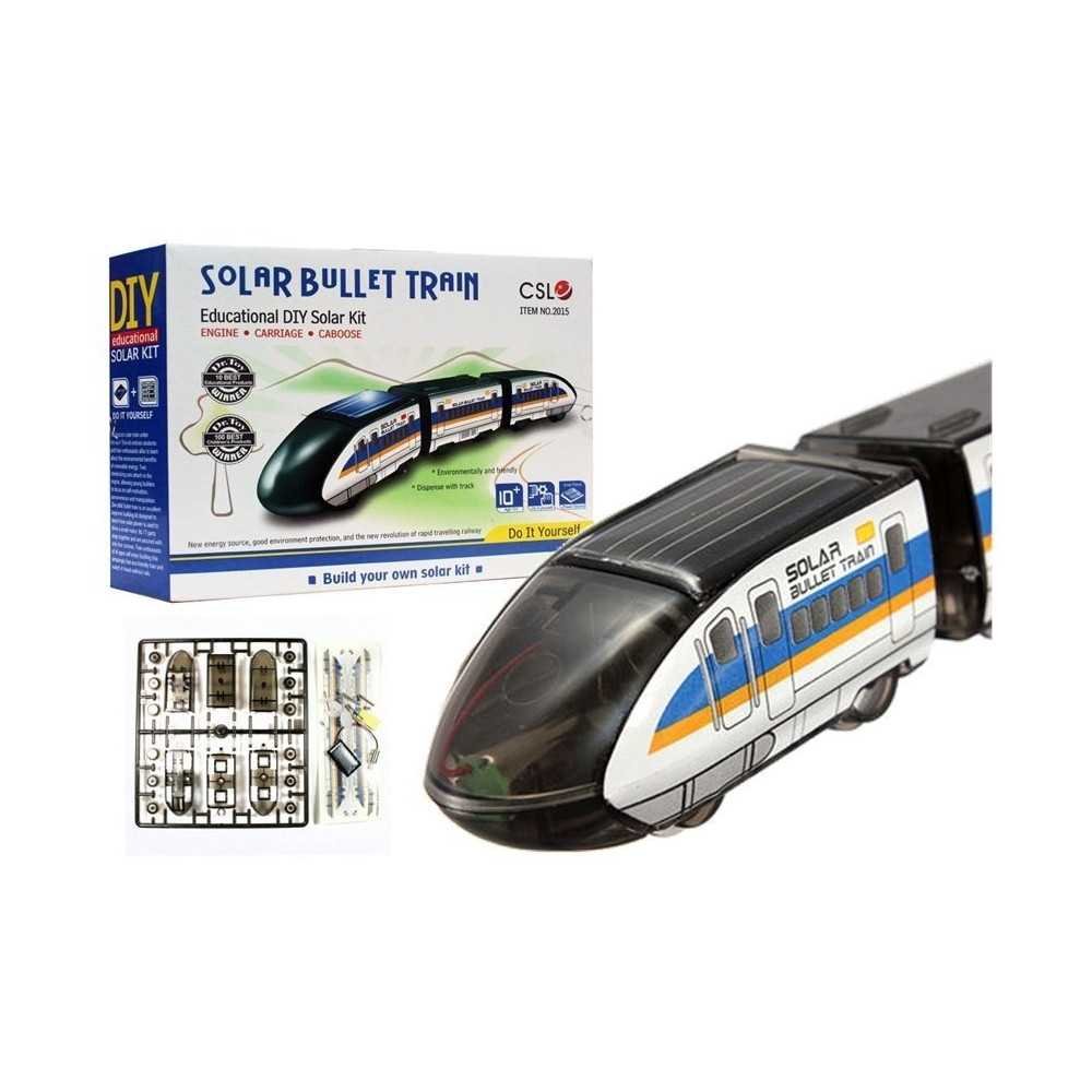 Solar Bullet Train - DIY Kit for Children