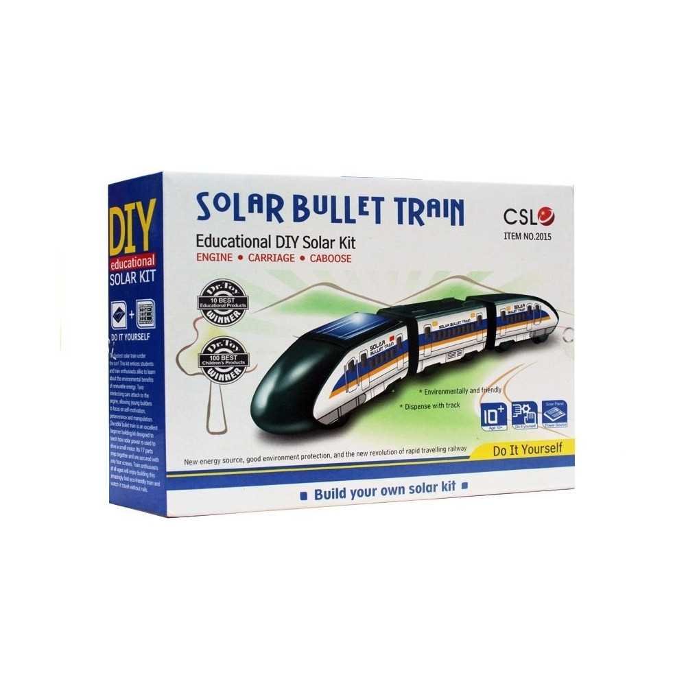 Solar Bullet Train - DIY Kit for Children