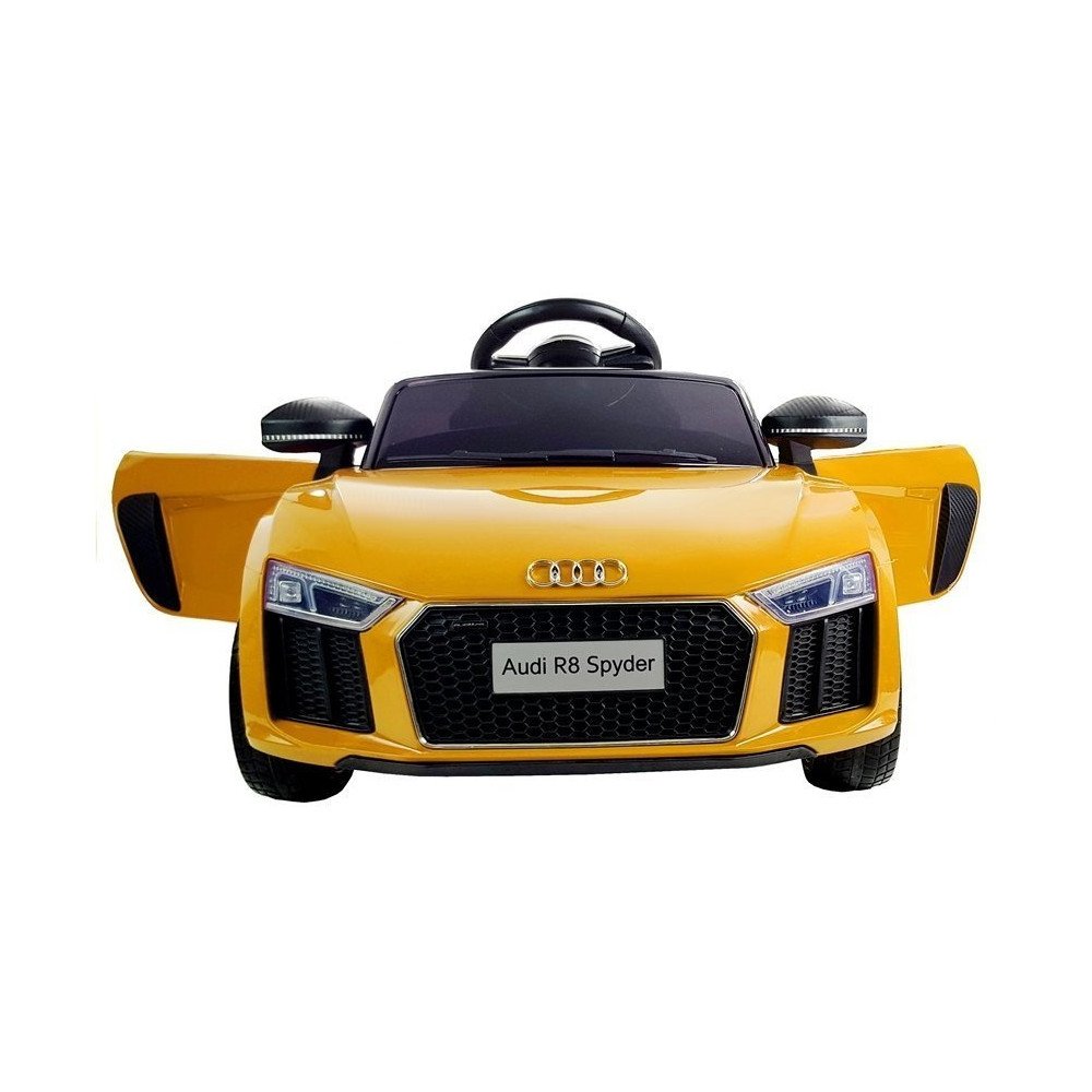 Audi R8 Spyder Yellow - Electric Ride On Car