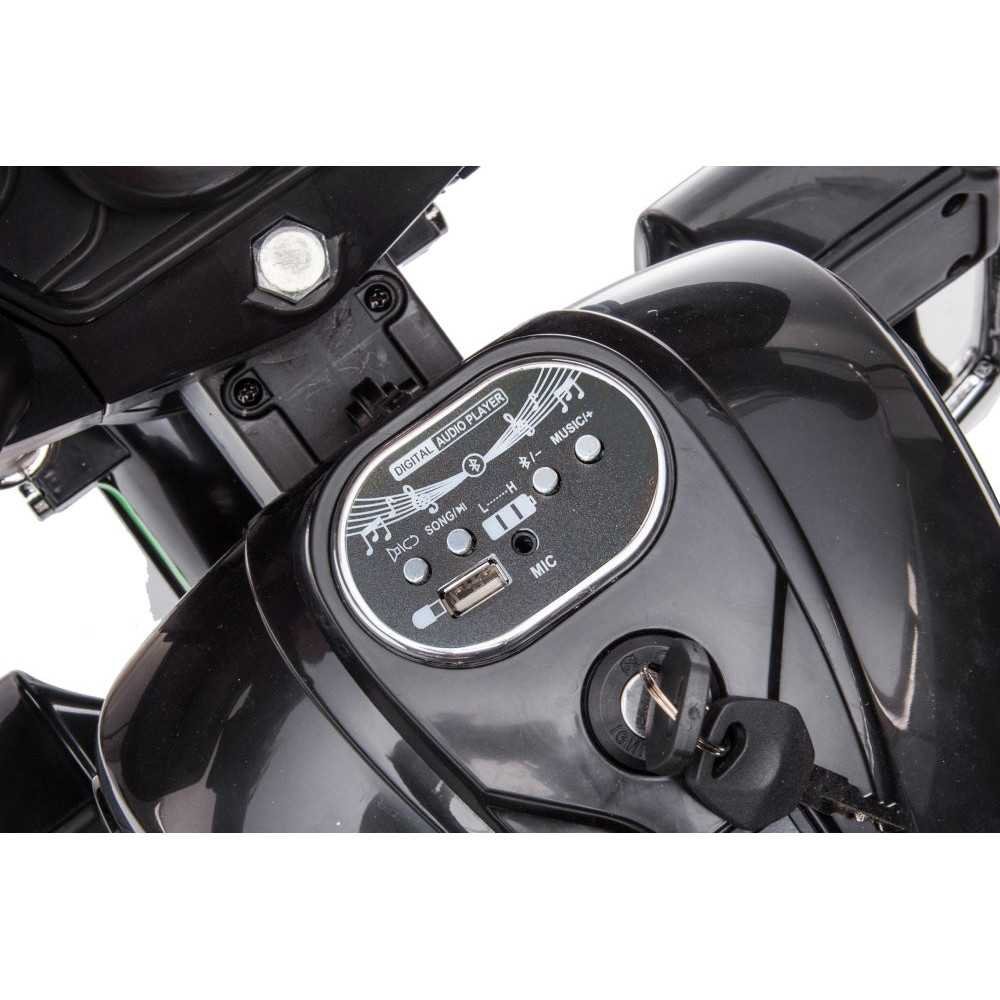 Goldwing NEL-R1800GS Three-Wheeled Battery Motorcycle Black