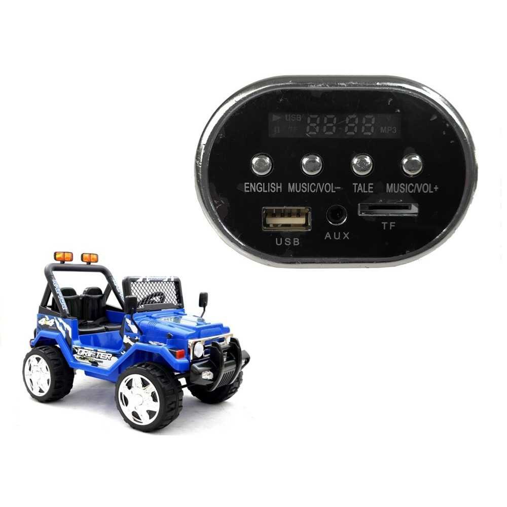 Muzikinis skydelis automobiliui Jeep S618-Elektromobiliai vaikams, Elektromobilių dalys, LCD, MP4, muzikos skydeliai-e-vaikas