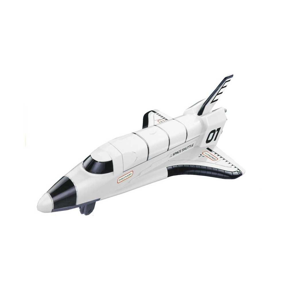 Space Plane Solar Power 3 in 1 Moon Exploring Fleet DIY Creative