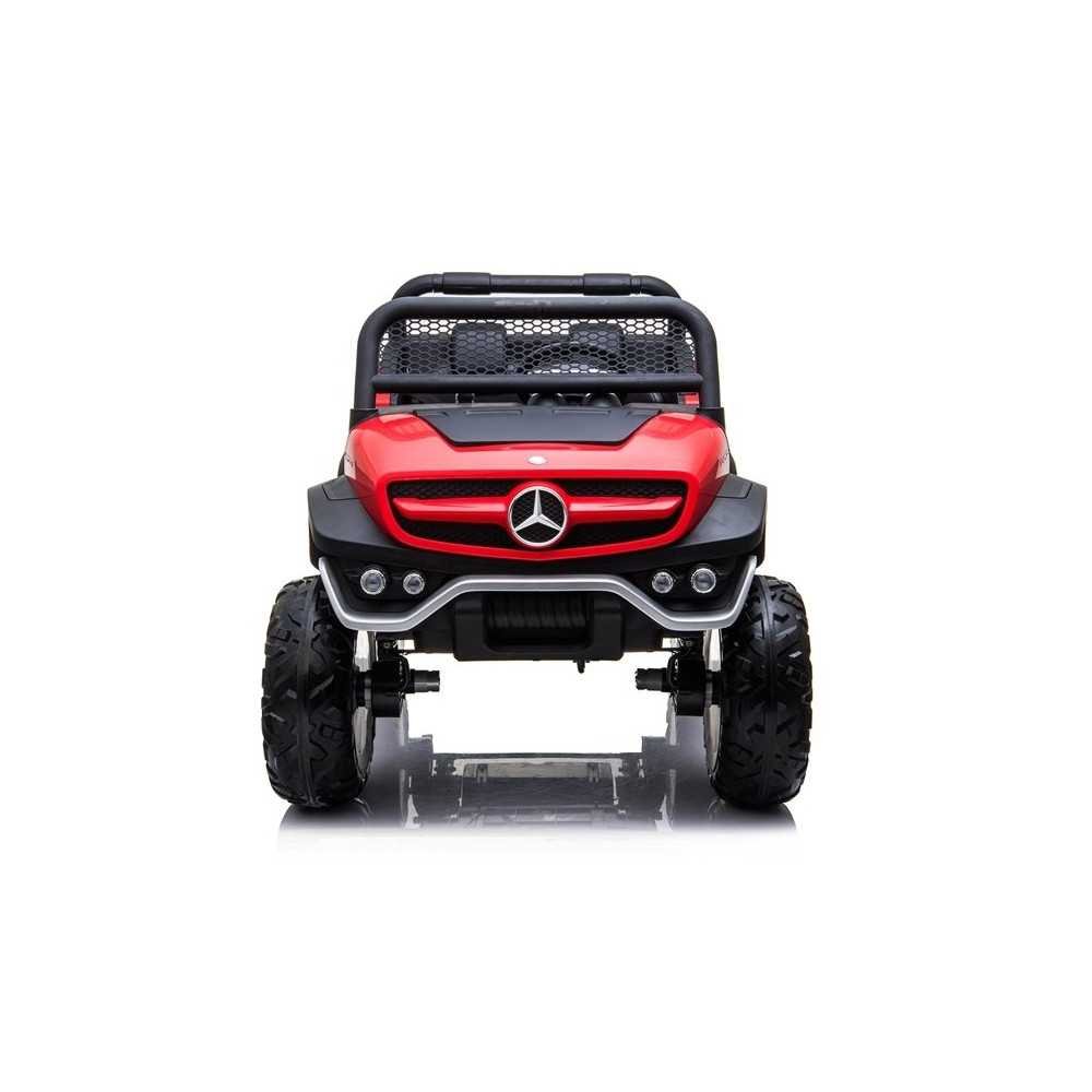 Elektromobilis Mercedes Unimog, Red-Elektromobiliai vaikams, Visureigiai-e-vaikas