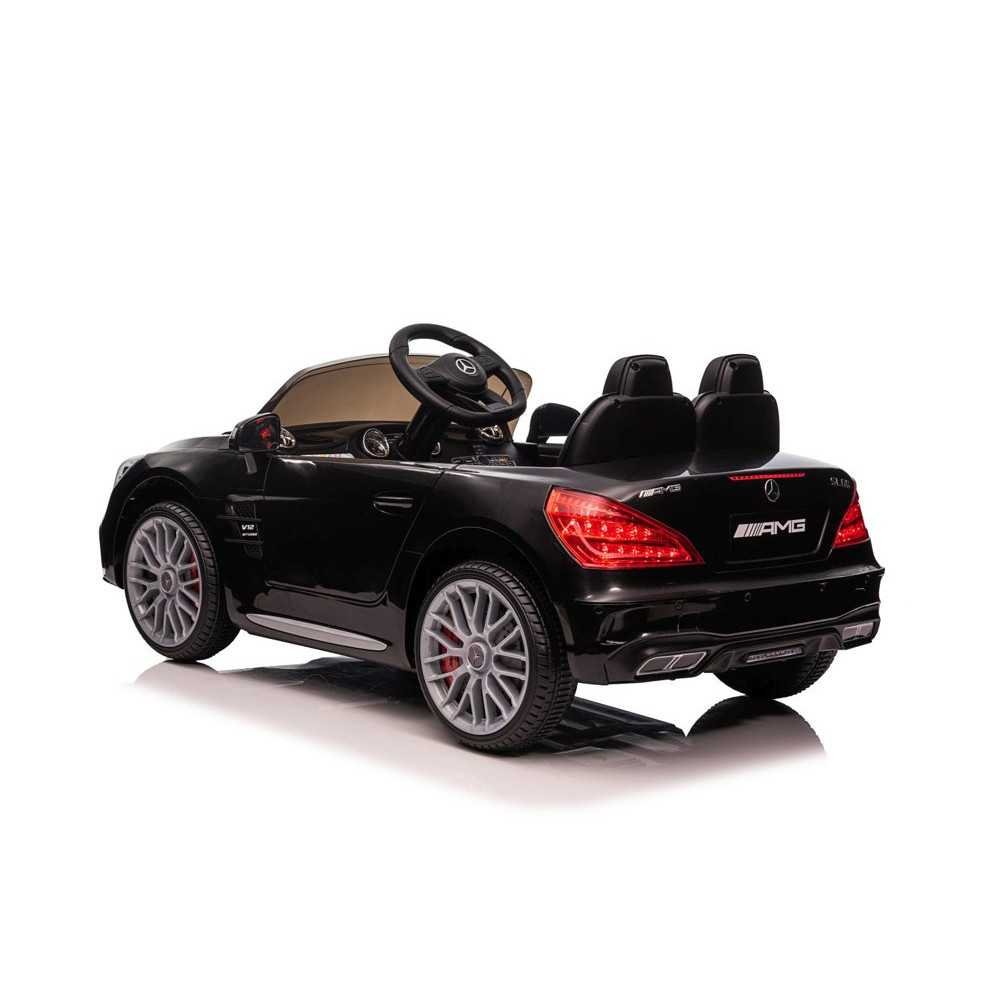 Battery Car Mercedes SL65 S Black Painted LCD