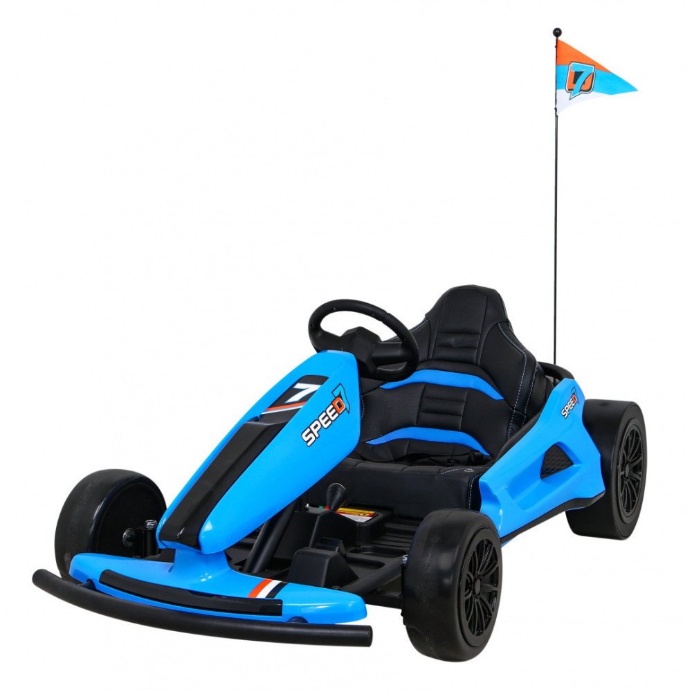 Elektrinis kartingas Speed 7 Drift King, Blue