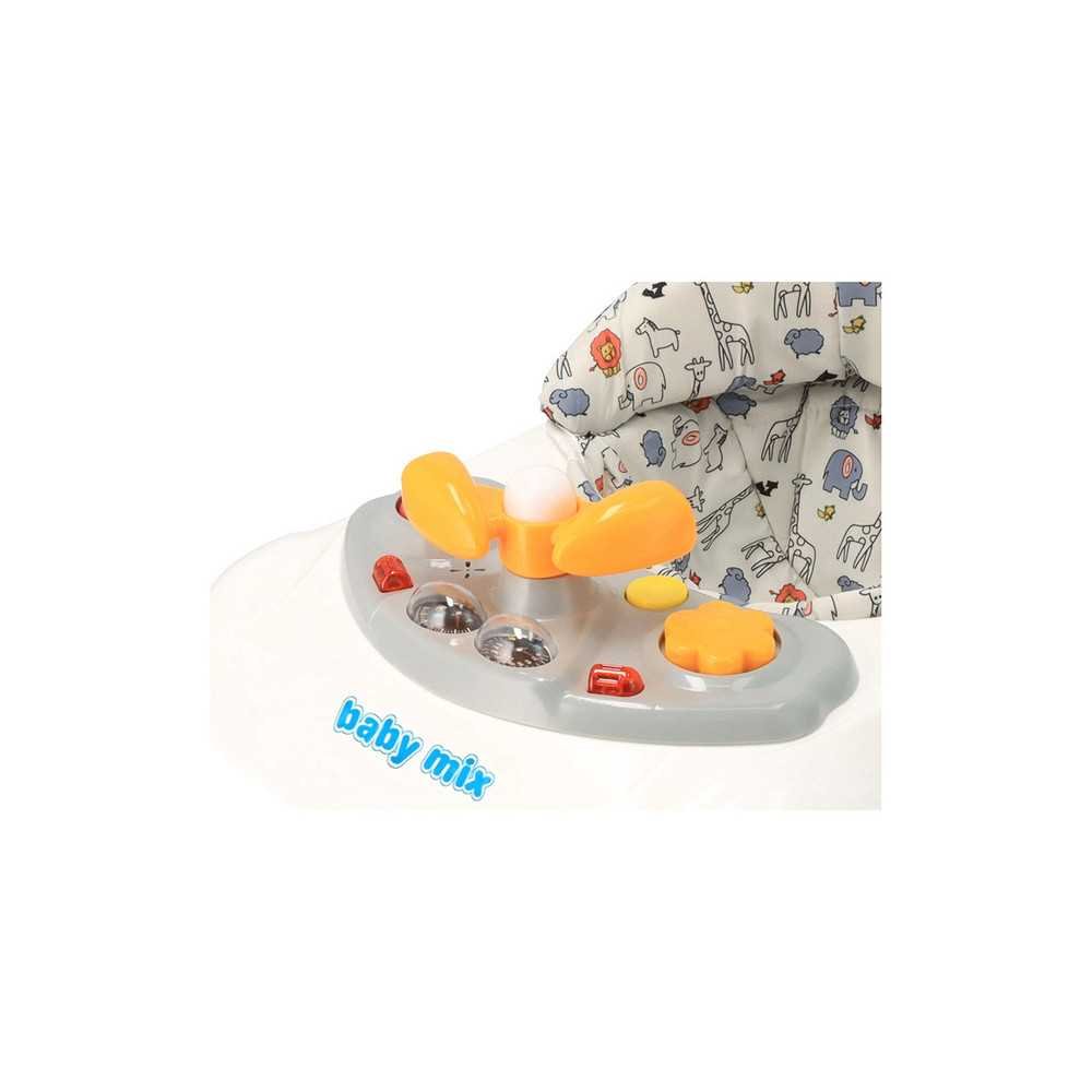 Kūdikių vaikštynė Baby Mix 47976, Grey-Judėjimui, Vaikštynės-e-vaikas