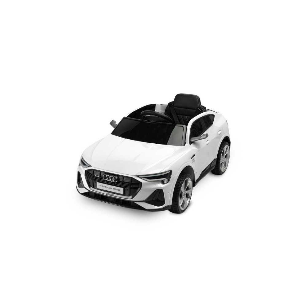 Elektromobilis Audi E-tron Sportback, White-Elektromobiliai vaikams, Mašinos-e-vaikas