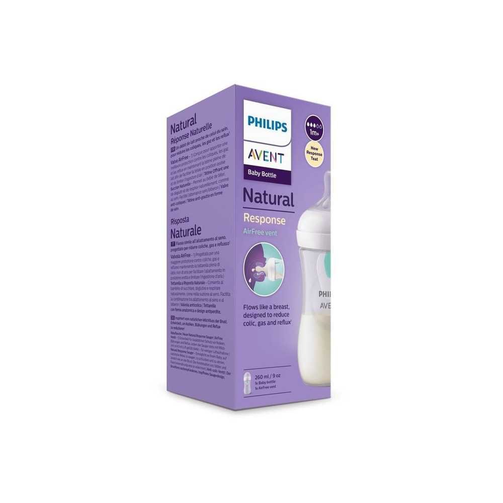 Buteliukas Philips Avent Responsive Natural Fresh Bablet Bear 260ml SCY673/82-Maitinimui, Buteliukai ir žindukai-e-vaikas