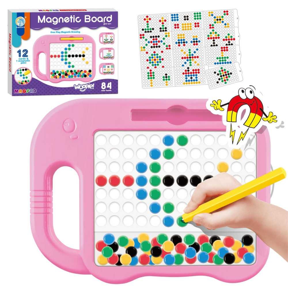 WOOPIE Tablica Magnetyczna dla Dzieci Montessori MagPad Słonik					