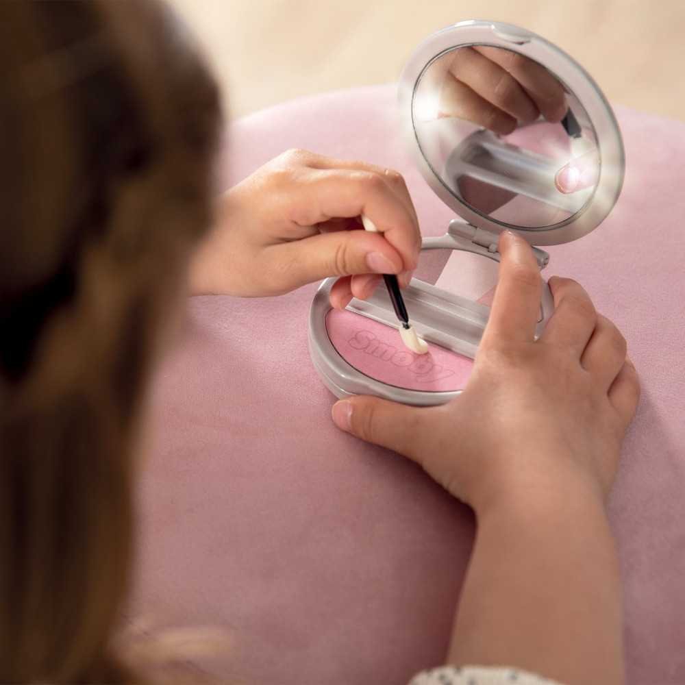 SMOBY My Beauty Compact pudros dėžutė su veidrodėliu ir šviesa-Žaislai, Profesijos, buities žaislai, Grožio žaislai-e-vaikas