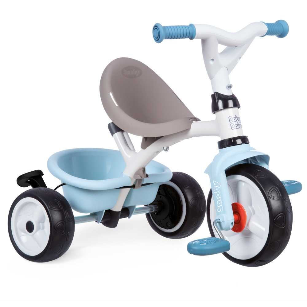 Triratukas SMOBY Baby Balade plus, Blue-Judėjimui, Triratukai vaikams-e-vaikas