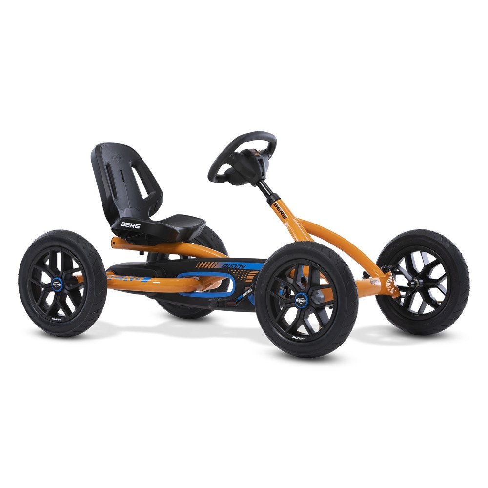 BERG pedalinis kartingas "Buddy B-Orange" iki 50 kg NAUJAS MODELIS-Judėjimui, Minami kartingai-e-vaikas