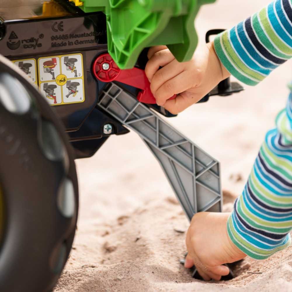 "Rolly Toys John Deere" ekskavatoriaus kaušas-Judėjimui, Minami traktoriai ir jų priedai-e-vaikas