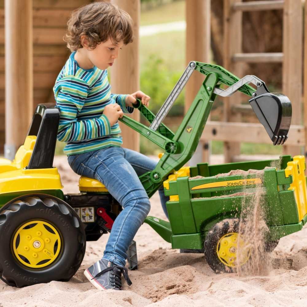 "Rolly Toys John Deere" ekskavatoriaus kaušas-Judėjimui, Minami traktoriai ir jų priedai-e-vaikas