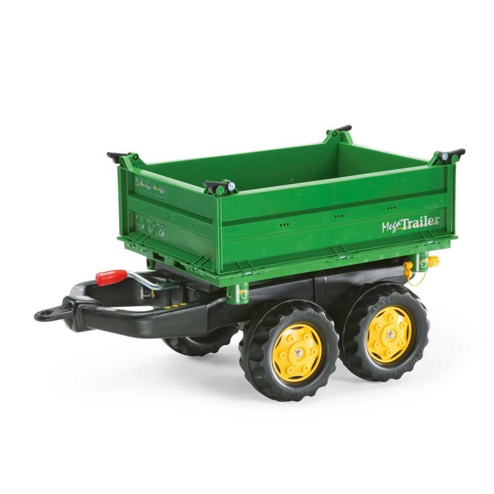 Rolly Toys rollyTrailer savivartė priekaba Mega priekaba traktoriui-Judėjimui, Minami traktoriai ir jų priedai-e-vaikas