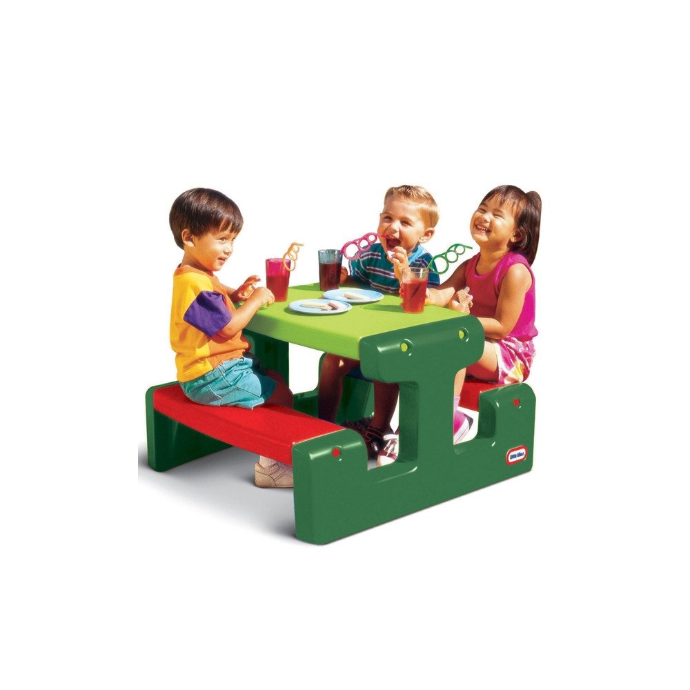 LITTLE TIKES vaikiškas pikniko stalas Juicy Green