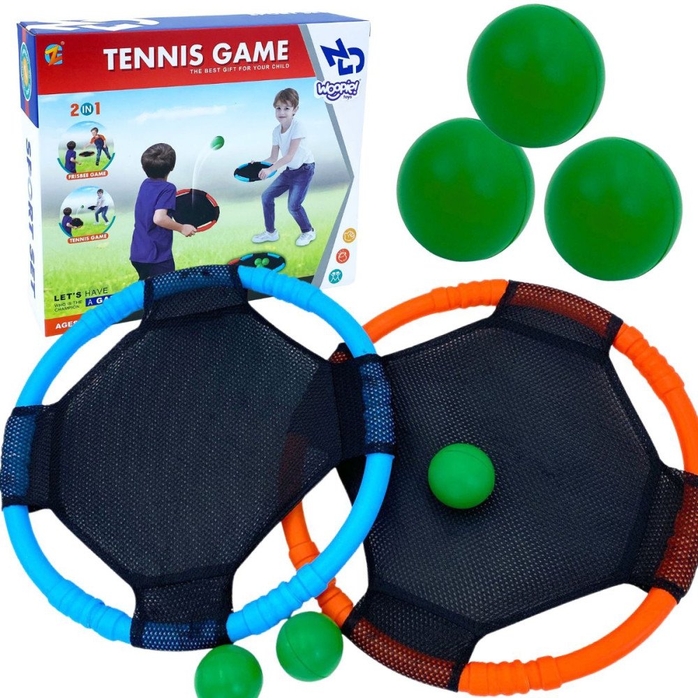 WOOPIE 2-in-1 teniso frisbio arkadinis žaidimas-Žaislai, Lauko žaislai, Lauko žaidimai ir sporto prekės-e-vaikas