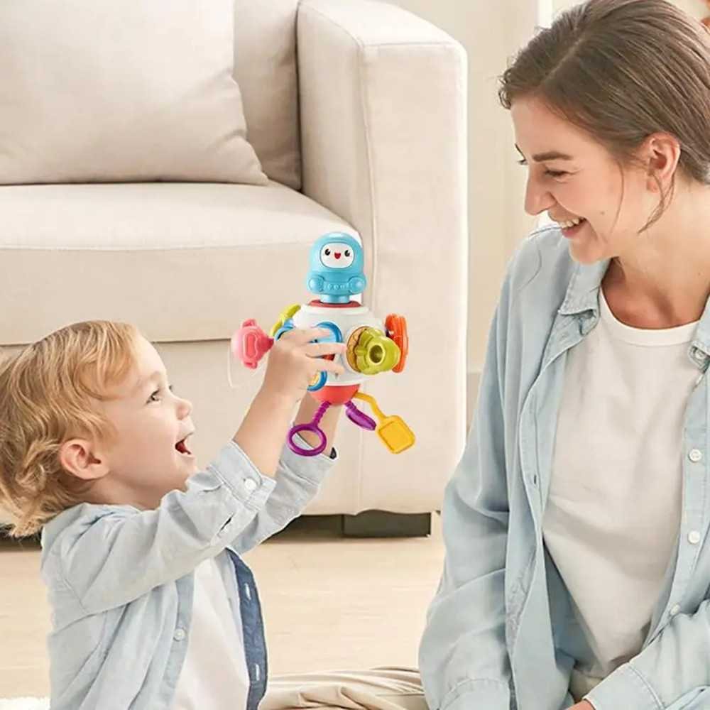 WOOPIE BABY Kostka Sześciościan Montessori Sensoryczna 8w1					