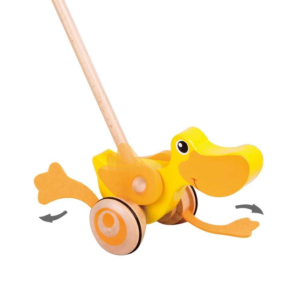 Classic World EKO Wooden Duck Pusher					