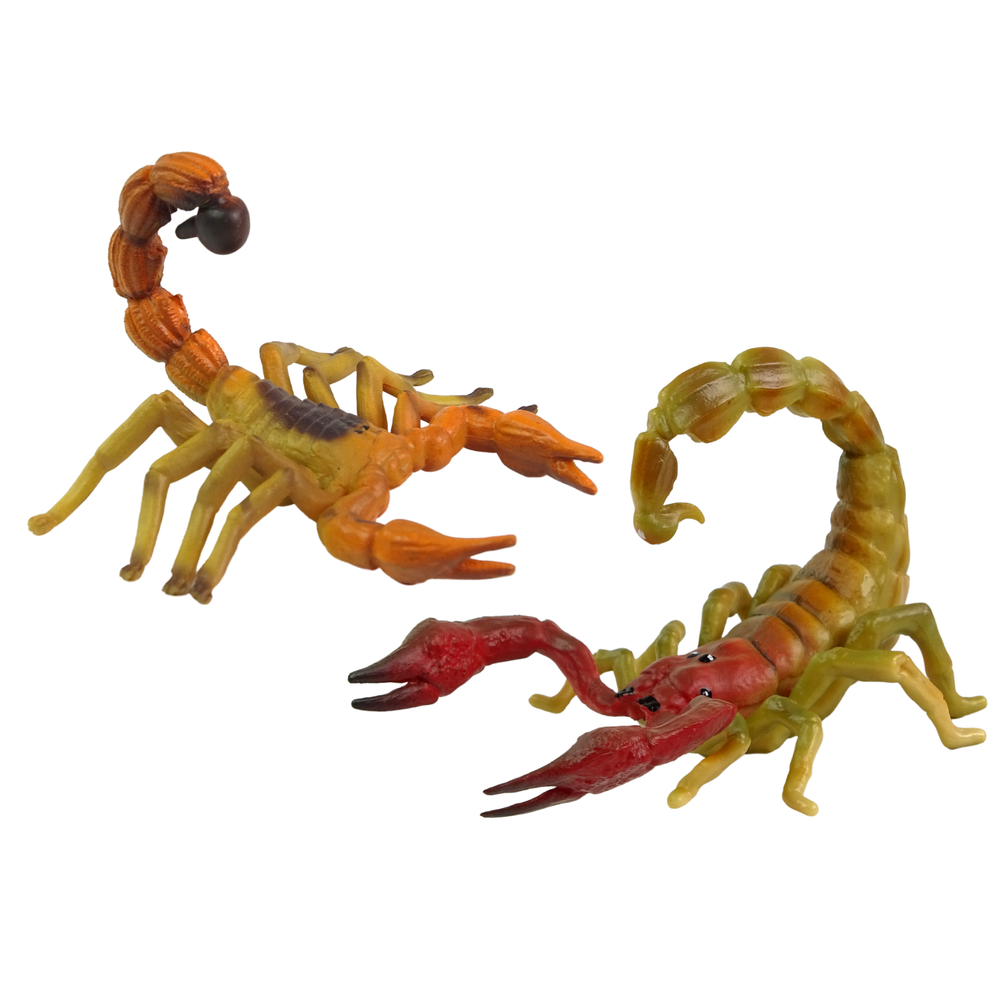Set of 2 Figures Desert Scorpion  Animals of the World Series