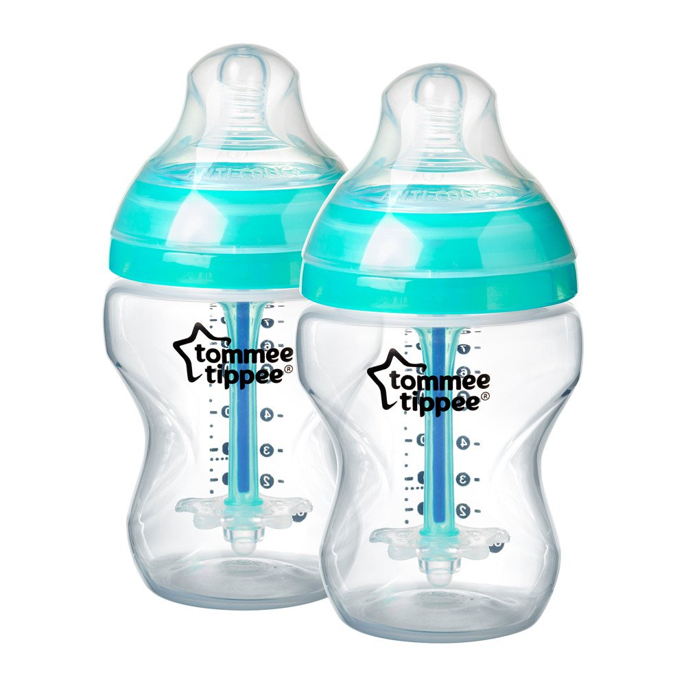 TOMMEE TIPPEE buteliukai ANTI-COLIC, 260 ml, 2 vnt., 42252587-Maitinimui, Buteliukai ir žindukai-e-vaikas