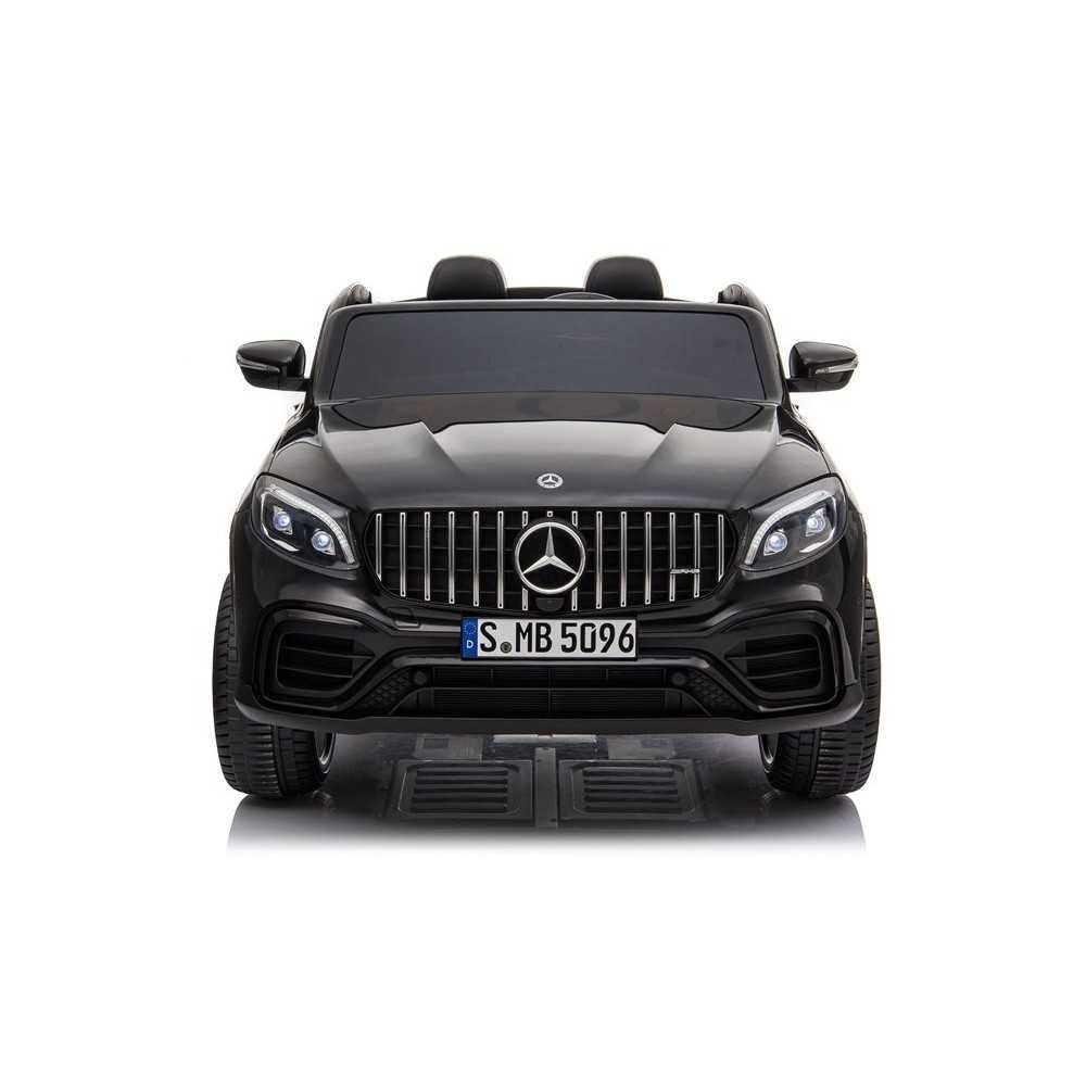 Elektromobilis Mercedes GLC 63S + MP4, lakuotas juodas-Elektromobiliai vaikams, Visureigiai-e-vaikas