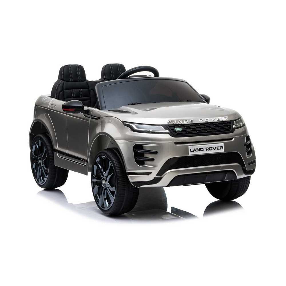 Elektromobilis Range Rover Evoque, lakuotas sidabro sp.