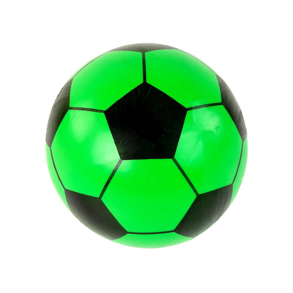 Ball Green Black Rubber Large 23 cm Light