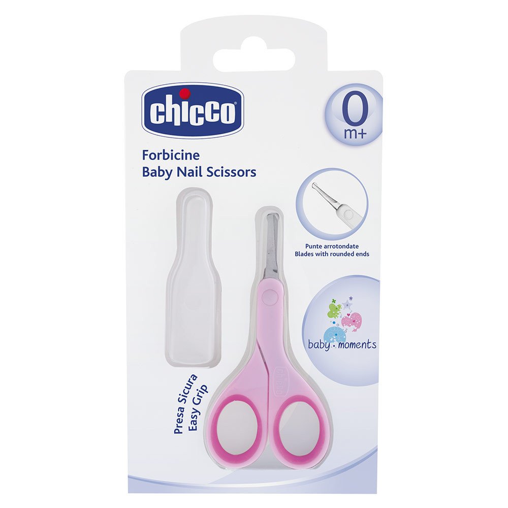 CHICCO žirklutės Pink 0m+