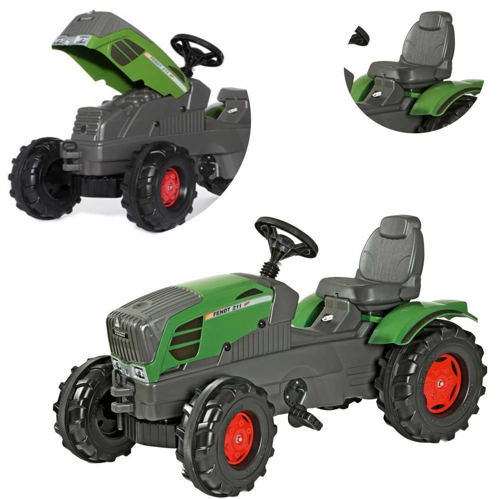 "Rolly Toys Fendt 211 Grand Fendt" pedalinis traktorius - rollyFarmTrac-Judėjimui, Minami traktoriai ir jų priedai-e-vaikas