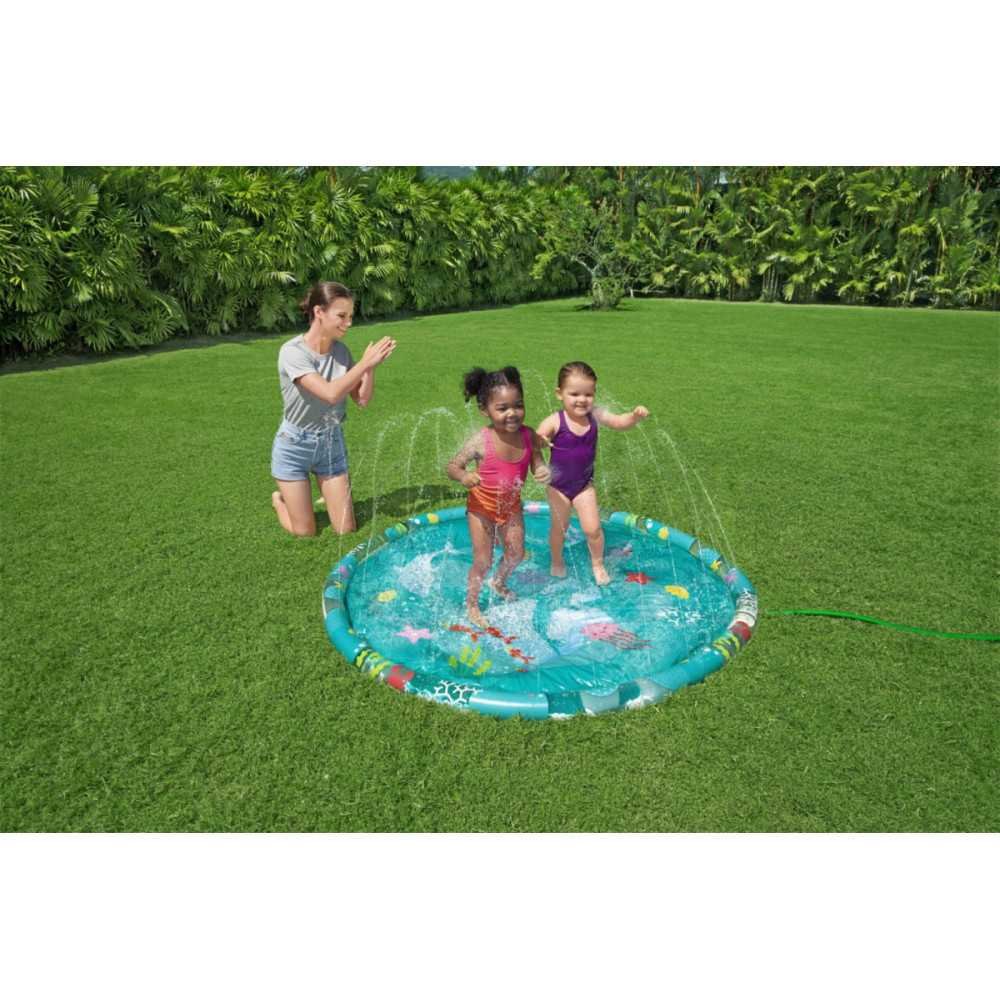 Inflatable Paddling Pool With A Fountain For Children 165 cm Bestway 52487