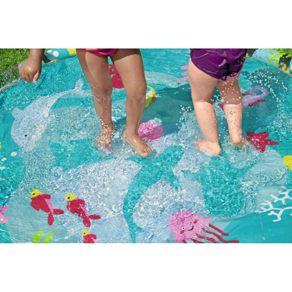 Inflatable Paddling Pool With A Fountain For Children 165 cm Bestway 52487