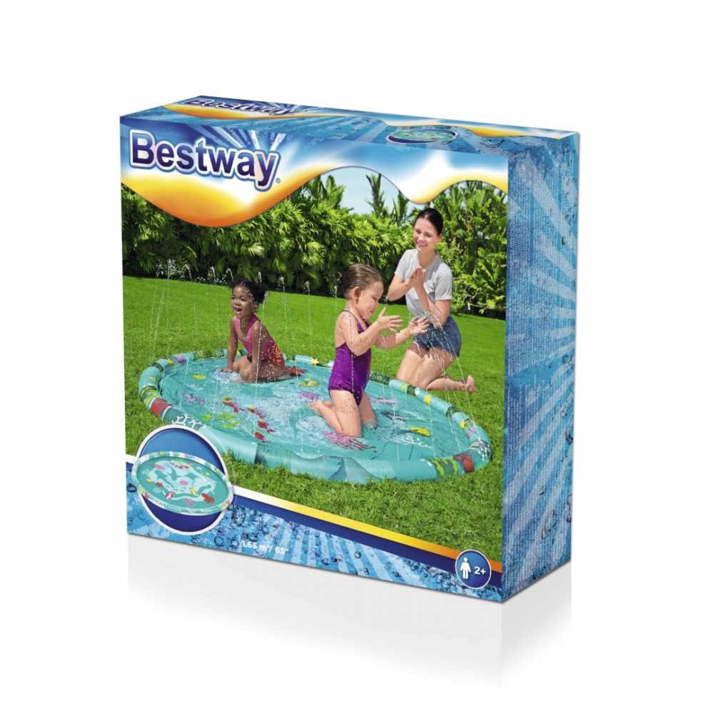 Inflatable Paddling Pool With A Fountain For Children 165 cm Bestway 52487