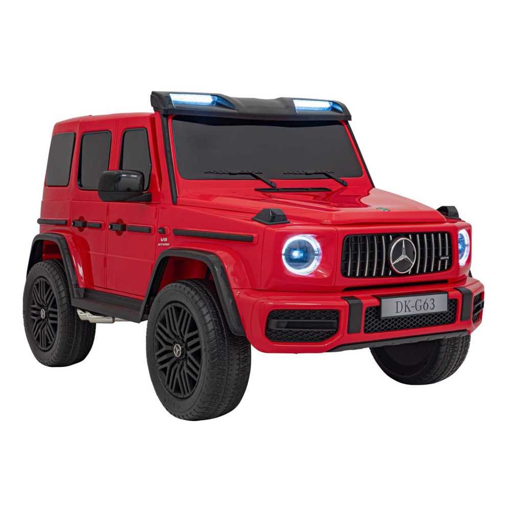 Elektromobilis Mercedes Benz G63 AMG XXL, Red-Elektromobiliai vaikams, Visureigiai-e-vaikas