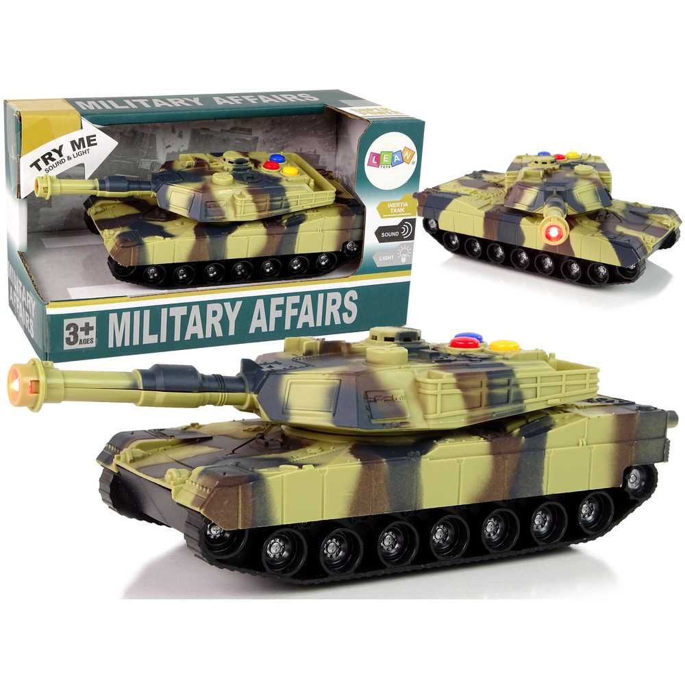 Military Tank 1:32 Moro Brown Sound Lights